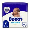 Fraldas Dodot Sensitive T 1 (2-5kg) 44 Un