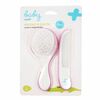 Escova E Pente Para Bebé Rosa Baby Wells 2 Un