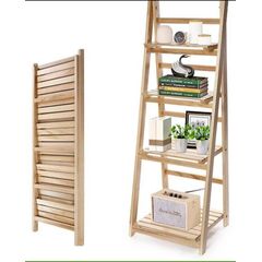 Estante de Bambu Natural Multifuncional