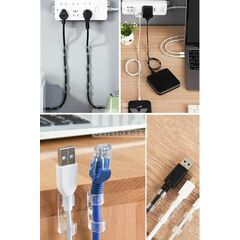 Suporte para organizar fios e cabos - 16 Peças