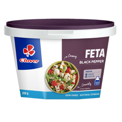 CLOVER FETA PIMENTA PRETA - 200G