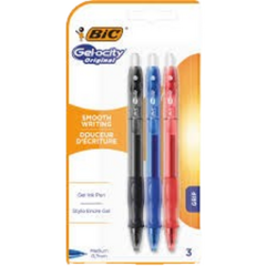 BIC CANETA GELOCITY SORT. 3UN