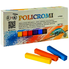 PRIMO CAIXA COM BARRAS DE PASTEL SECO 12 CORES