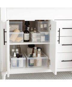 Caixa de armazenamento empilhável multiusos