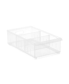 Caixa de armazenamento empilhável multiusos (larga e curta)