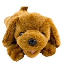 Cão de peluche interactivo que ladra e rosna