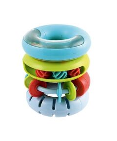 Jogo de actividades para bebé com argolas e Guizos