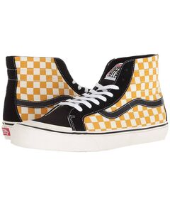 VANS SK8-HI 138 DECON (SF CHECK) BLACK/SUNFLOWER