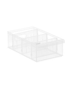 Caixa de armazenamento empilhável multiusos