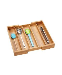 Organizador de gavetas expansível de Bambu