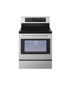 Fogão Eléctrico LG Inox c/ 5 Bocas de Cerâmica