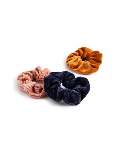 Elástico veludo para o cabelo - 3 pack