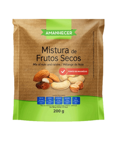 Frutas secas - Mistura de Frutos 200g