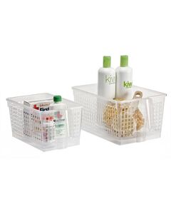 Cesto multiusos transparente, pequeno