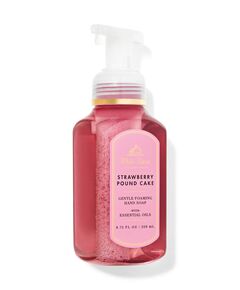 Sabonete em espuma Bath & Body Works Hand Foam,  White Farm, Stawberry Pound Cake