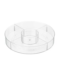 Prateleira giratória, com divisórias The Home Edit, grande