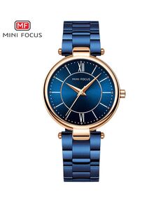 Relógio Feminino Mini Focus 38mm - Azul