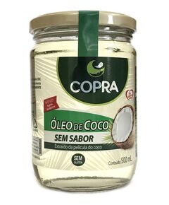 Óleo de Coco Sem Sabor - 500ml Copra