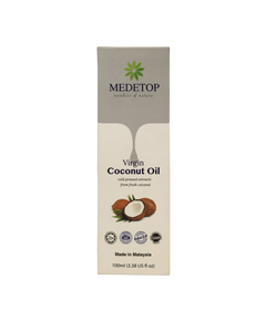 Óleo virgem de Coco  - Medetop 100ml