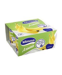 Iogurte Aroma de Banana - Mimosa 4×125g