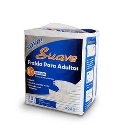 Fraldas Para Adulto Suave Grande – 10un