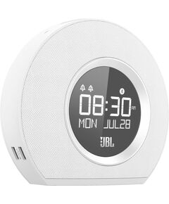 JBL Horizon WHT – Coluna Rádio Relógio c/ Bluetooth Branca