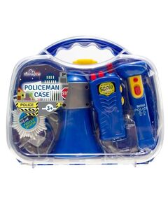 Kit Polícia - Policeman Case com walkie-talkie