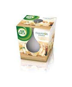 Ambientador Air Wick Vela Aromatica Essential Oils Baunilha E Açúcar Mascavado