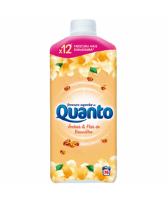 Detergente  Quanto Amaciador Concentrado Âmbar E Flor De Baunilha 76 D