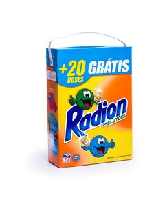 Detergente Máquina da Roupa em Pó Radion - 50+20 doses