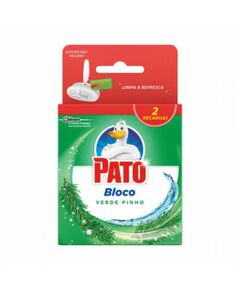 Blocos Sanitários WC Recarga Dupla Verde Pinho Pato