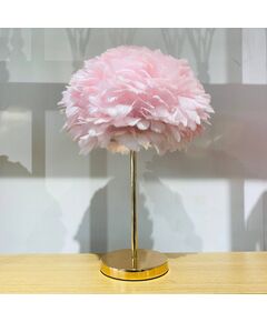 Candeeiro de Penas - Rosa