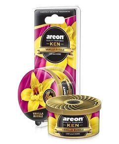 Ambientador de Baunilha e Pastilha p/ carro e Casa Areon Blister