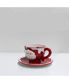 Louça de cerâmica de natal