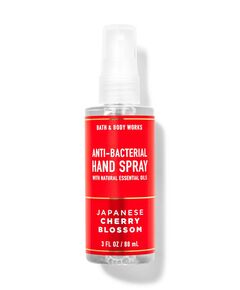 Spray anti-bactérias para mãos, Bath & Bodyworks, Japanese Cherry Blossom