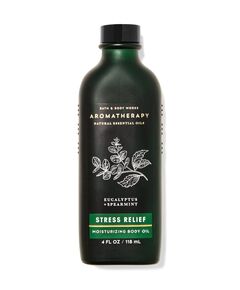 Bath & Body Works® Aromatherapy Óleo Corporal Hidratante Stress Relief Eucalipto & Hortelã