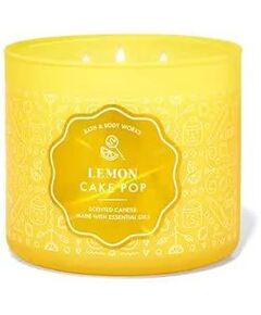 Vela Bath & Body Works® Lemon Cake Pop