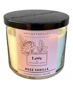 Vela Bath & Body Works® Aromatherapy Rose Vanilla