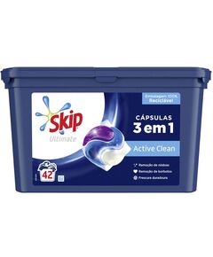 Skip Capsulas Ultimate Active Clean 3em1 42 D