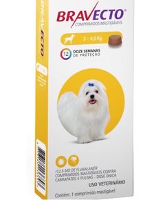 Anti-carraça Bravecto 2 a 4,5kg