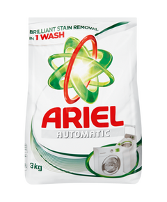Detergente em Pó Ariel Automatic 3kg
