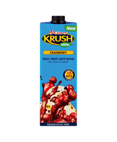 Sumo de CRANBERRY Krush 100% 1L