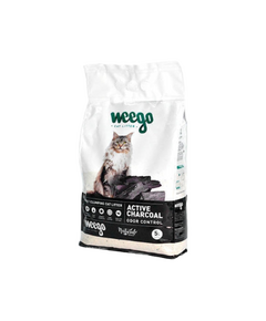 WEEGO Areia para Gatos Active Charcoal 5L
