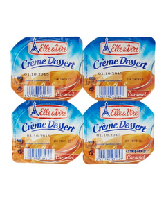 Sobremesa Elle & Vire Creme de Caramelo 100GX4UN
