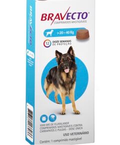 Anti-Carraça BRAVECTO 20 a 40 Kg