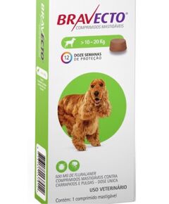 Anti-carraça Bravecto 10 a 20kg