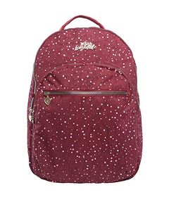 Mochila Trolley Wine Dots + Porta Lápis
