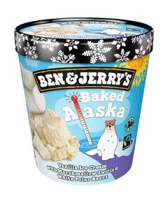 Gelado Baked Alaska Vanilla 465 Ml - Ben & Jerry's
