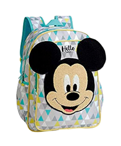 Mochila Hello Mickey + Porta lápis