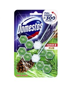 Bloco Sanitário Domestos Power 5 Pinho 2x55g